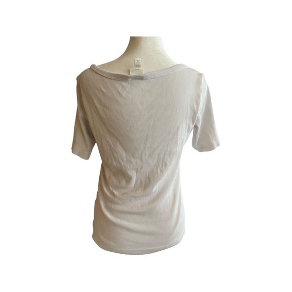 H&M white basics top M - Picture 3 of 4